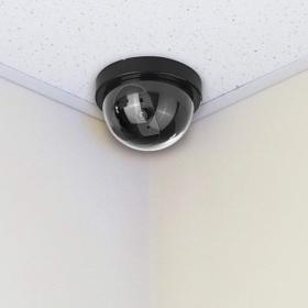 Caméra Factice de Surveillance Dôme avec LED Clignotante – كاميرا مراقبة وهمية مع ضوء